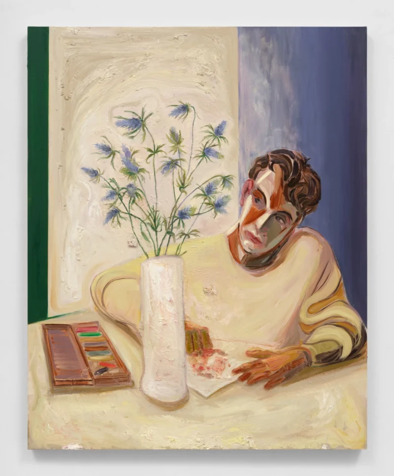 Nicole Eisenman, Self-Portrait With Deadline, 2025