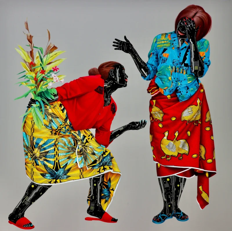 Eddy Kamuanga Ilunga, Displacing the Living, 2025