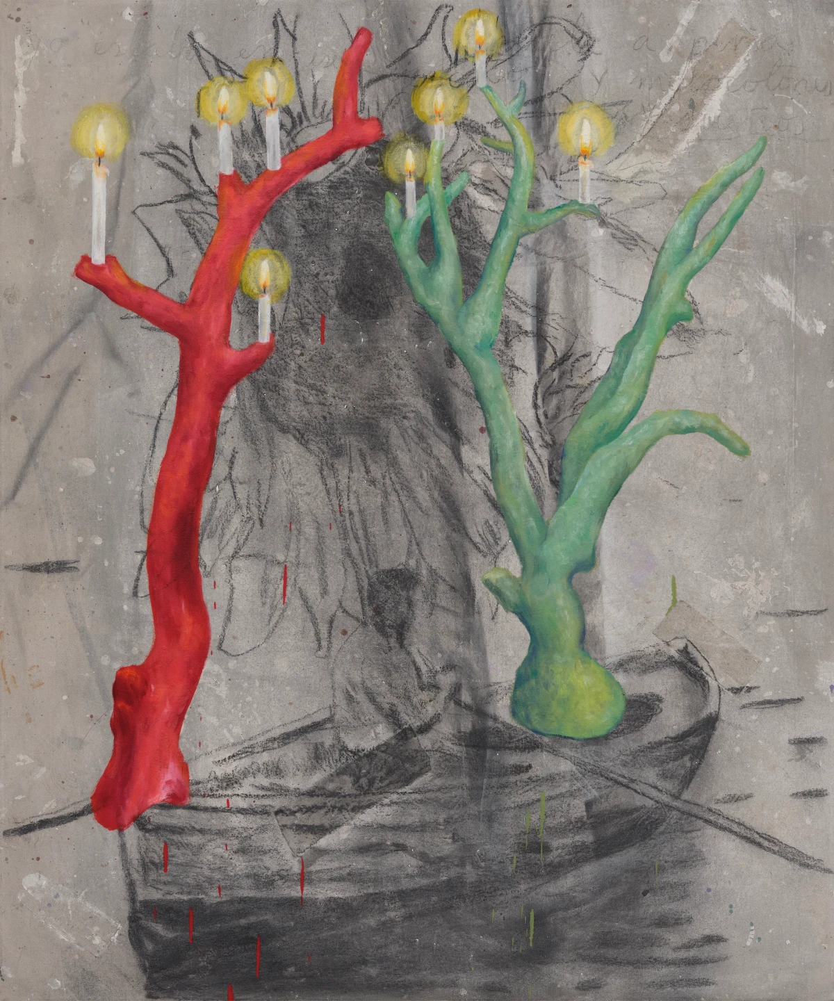 Enrique Martinez Celaya, The Inertia of Embarking, 2024