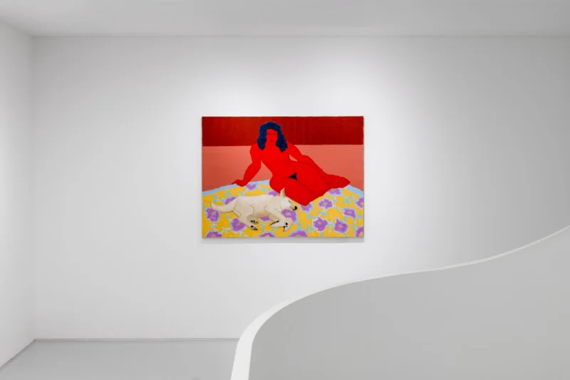 Installation shot from March Avery: Form into Color, @ Esther Schipper