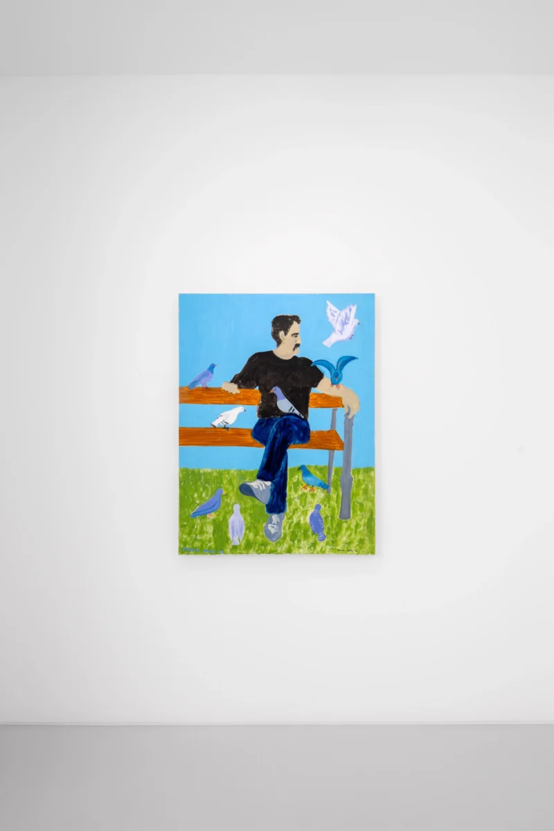 Installation shot from March Avery: Form into Color, @ Esther Schipper