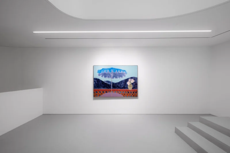 Installation shot from March Avery: Form into Color, @ Esther Schipper