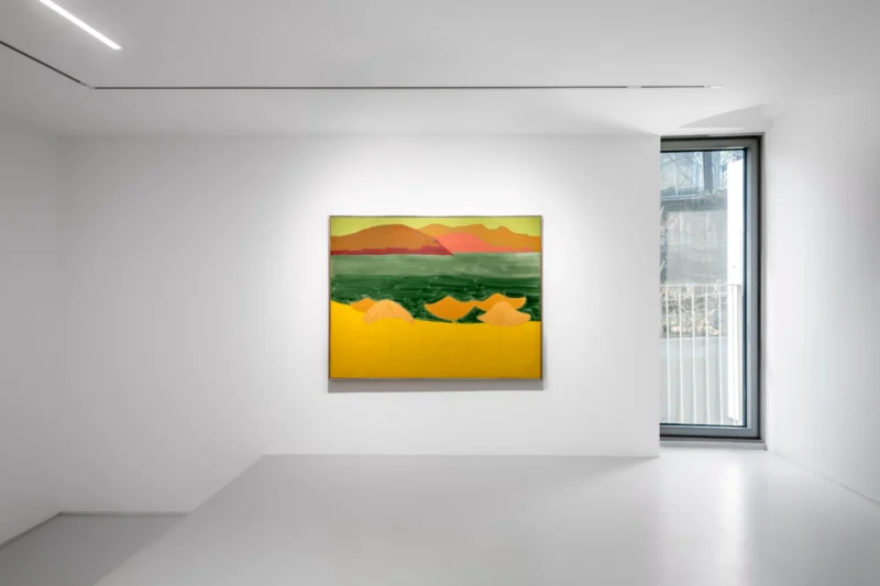 Installation shot from March Avery: Form into Color, @ Esther Schipper