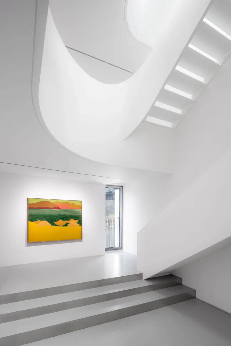 Installation shot from March Avery: Form into Color, @ Esther Schipper