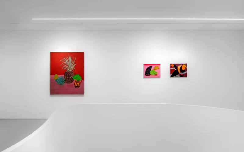 Installation shot from March Avery: Form into Color, @ Esther Schipper