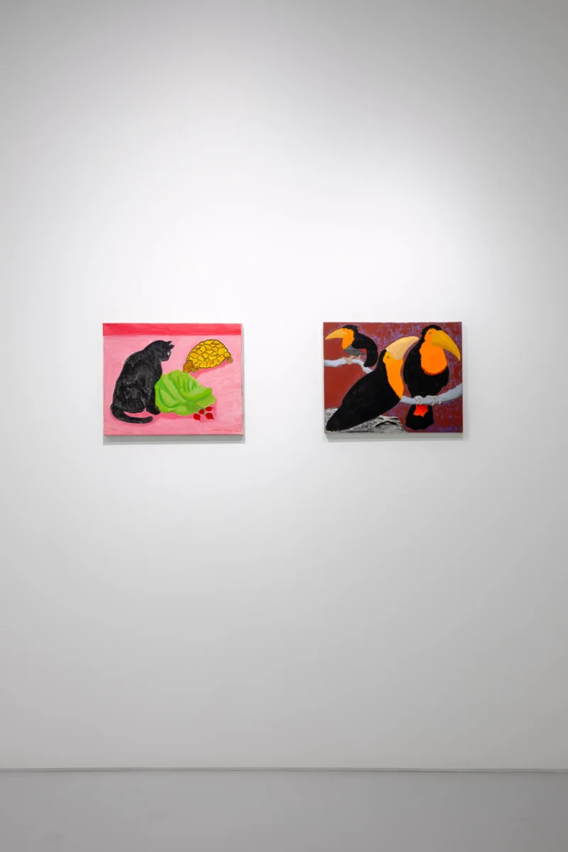 Installation shot from March Avery: Form into Color, @ Esther Schipper