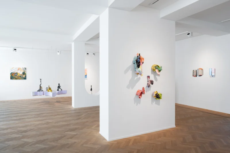 Installation shot from twenty thousand years, @ Galerie Fabian Lang