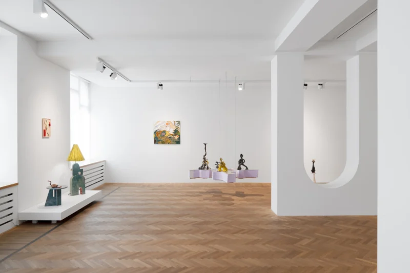 Installation shot from twenty thousand years, @ Galerie Fabian Lang
