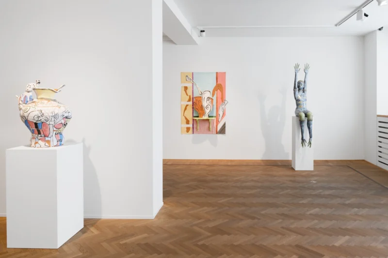 Installation shot from twenty thousand years, @ Galerie Fabian Lang