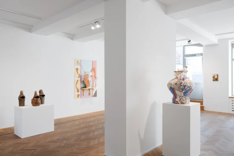 Installation shot from twenty thousand years, @ Galerie Fabian Lang