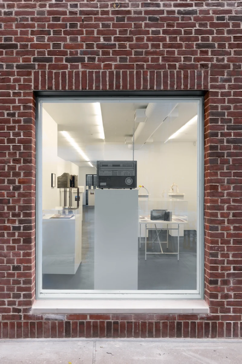 Installation shot from Isa Genzken: Projects for Outside - ISA USA, @ Galerie Buchholz