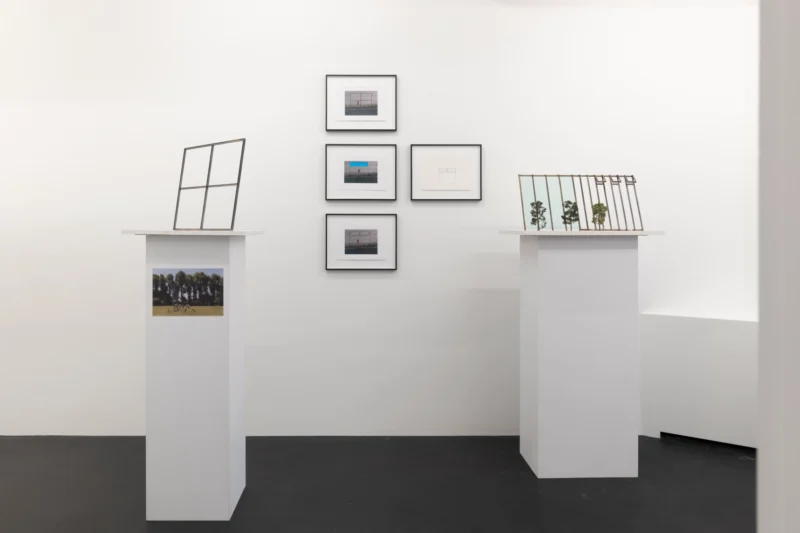 Installation shot from Isa Genzken: Projects for Outside - ISA USA, @ Galerie Buchholz