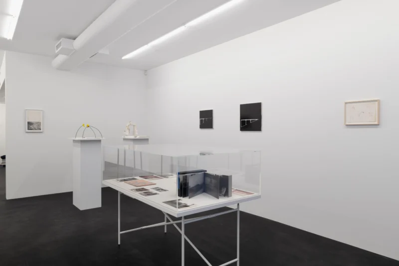 Installation shot from Isa Genzken: Projects for Outside - ISA USA, @ Galerie Buchholz