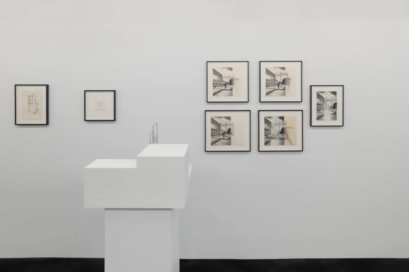 Installation shot from Isa Genzken: Projects for Outside - ISA USA, @ Galerie Buchholz