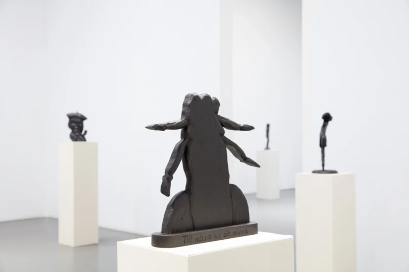 Installation shot from Richard Johansson: In the Shadows of Myself, @ Galleri Magnus Karlsson