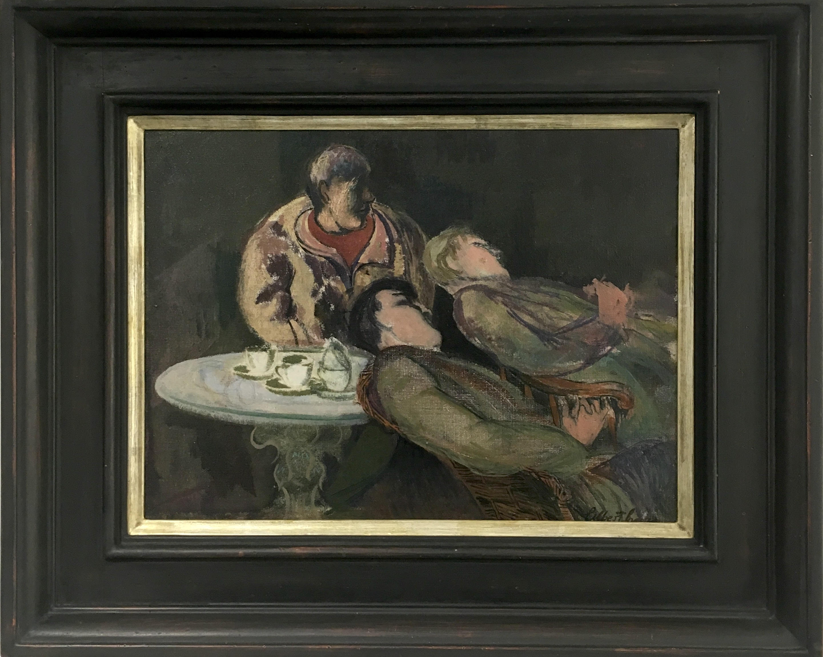 Gilbert Spencer, Listening, c. 1940