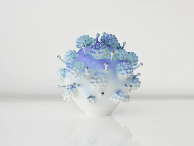 Eva Zethraeus, Cobalt Cloud with Platinum Details, 2025