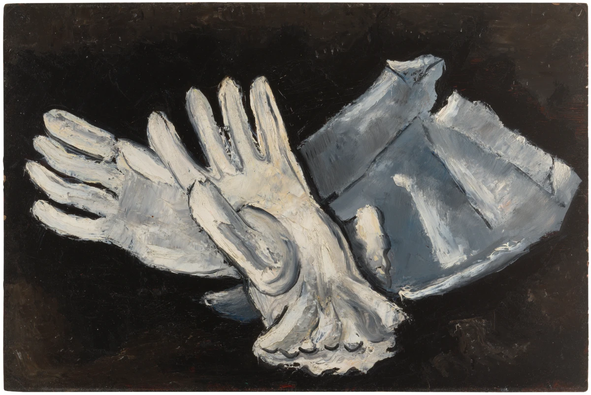 Marsden Hartley, Ladies’ Gloves No. 2, 1937-1938