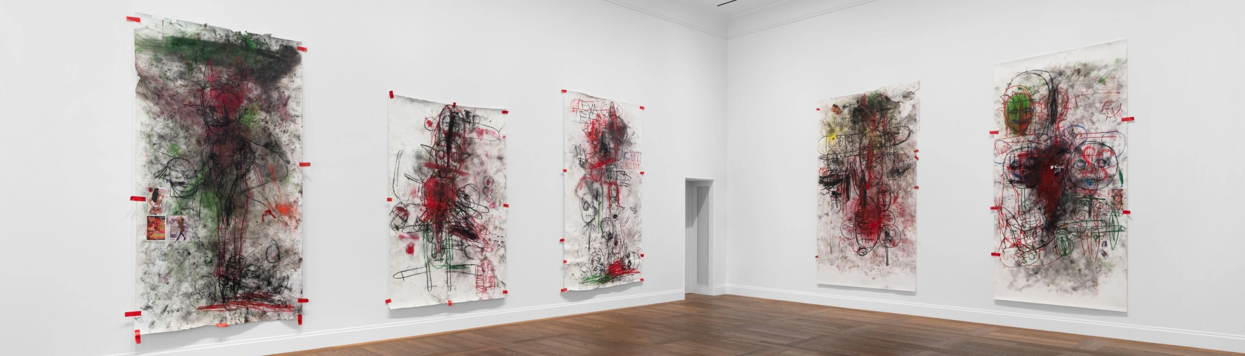 Image for Paul McCarthy. SS EE Saint Santa Eva Elf Drawing Sessions 2025 with Lilith Stangenberg at Hauser & Wirth