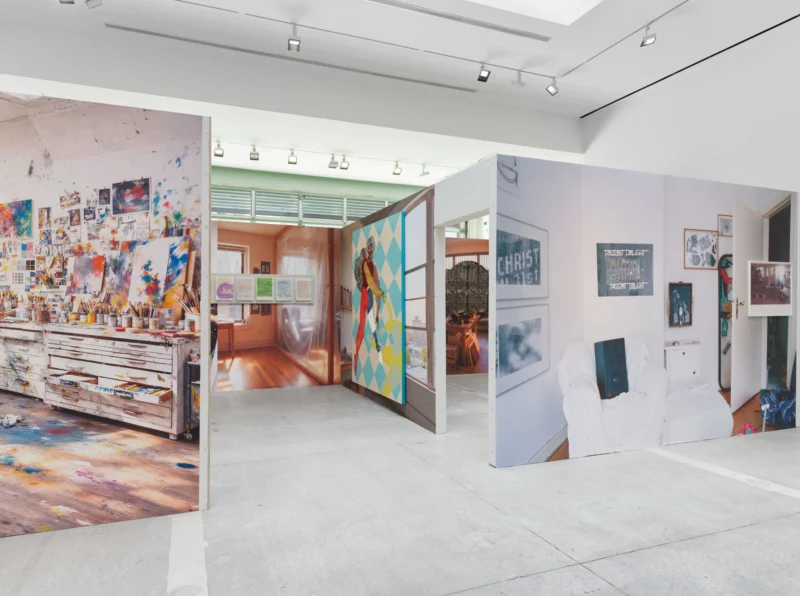 Installation shot from Studio Visit, @ Hauser & Wirth