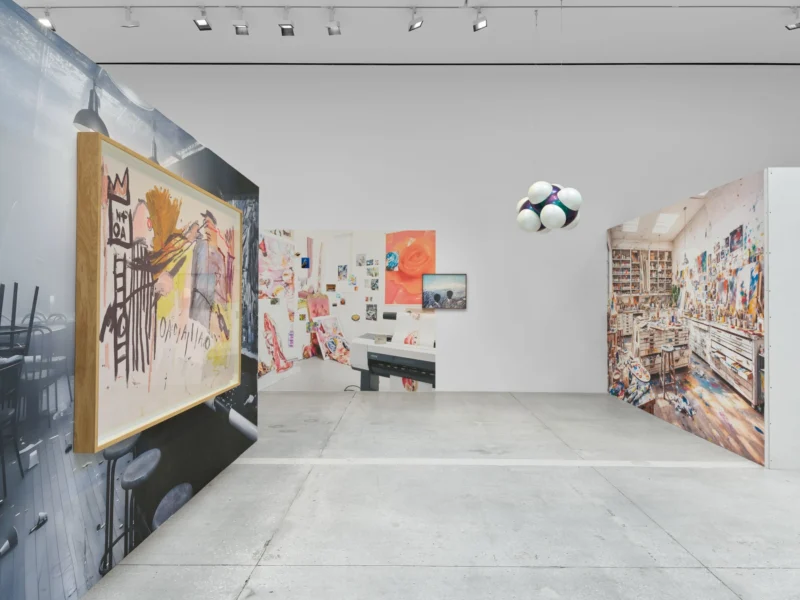 Installation shot from Studio Visit, @ Hauser & Wirth