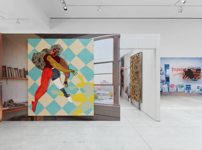 Installation shot from Studio Visit, @ Hauser & Wirth