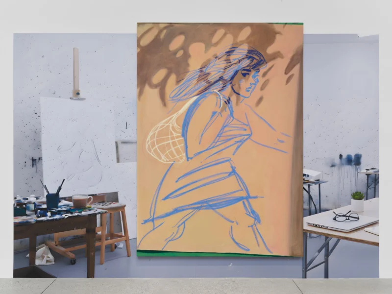 Installation shot from Studio Visit, @ Hauser & Wirth