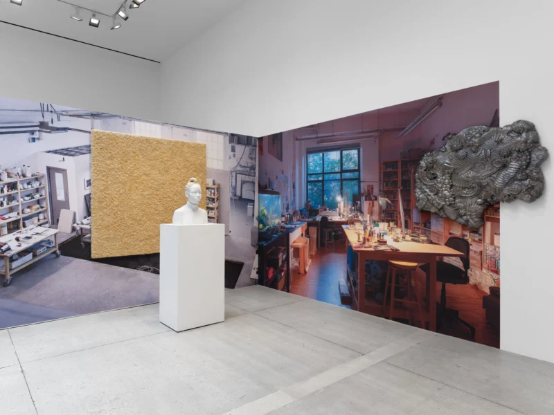 Installation shot from Studio Visit, @ Hauser & Wirth