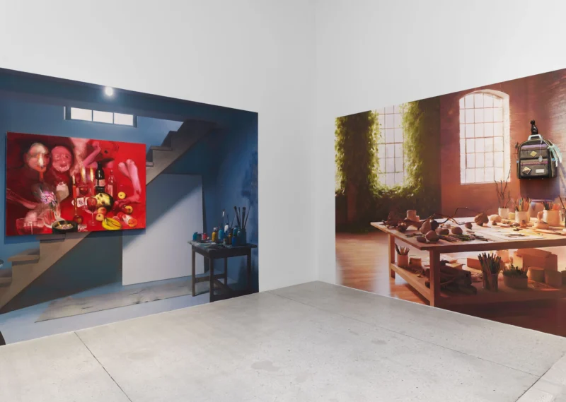 Installation shot from Studio Visit, @ Hauser & Wirth