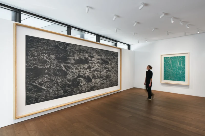 Installation shot from Franz Gertsch, @ Hauser & Wirth