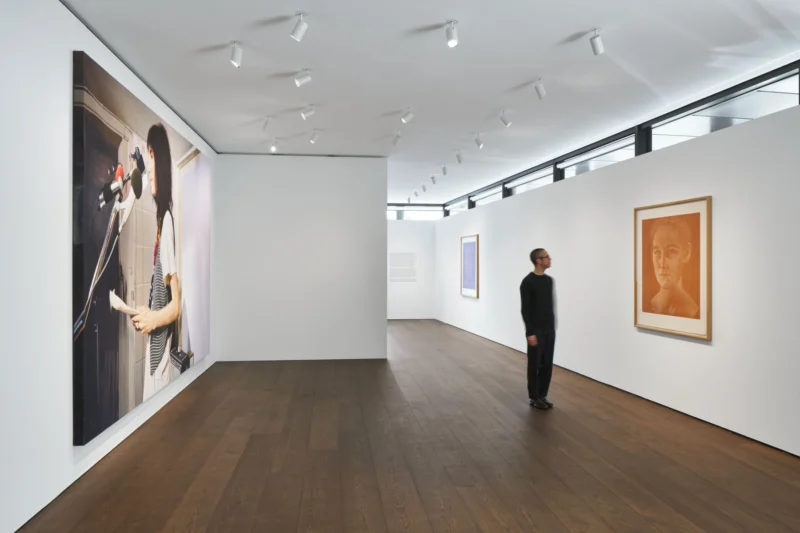 Installation shot from Franz Gertsch, @ Hauser & Wirth