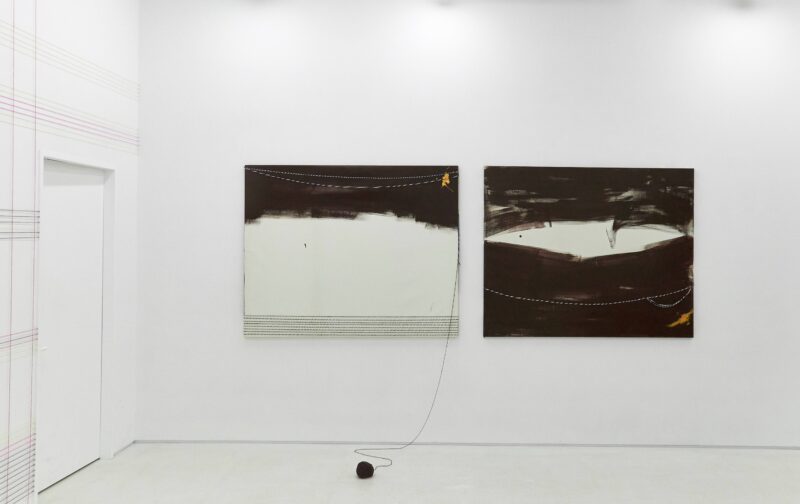 Installation shot from Song E Yoon : Songs Across Time. Biennale Arte 2026, @ The Foundation of ART NYC