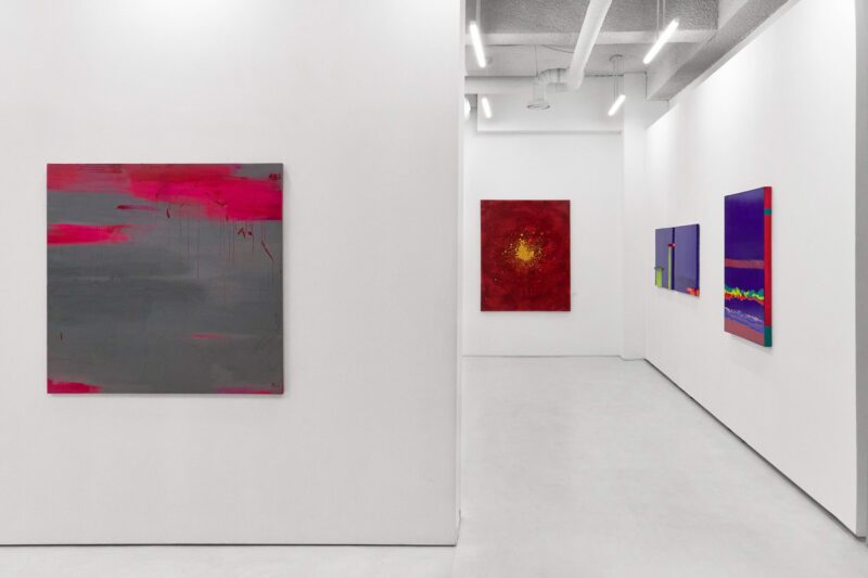 Installation shot from Song E Yoon: Shift, @ The Foundation of ART NYC