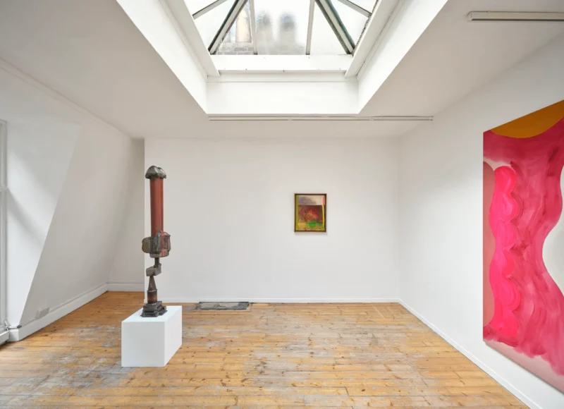 Installation shot from Notes Along the Way, @ Kearsey & Gold