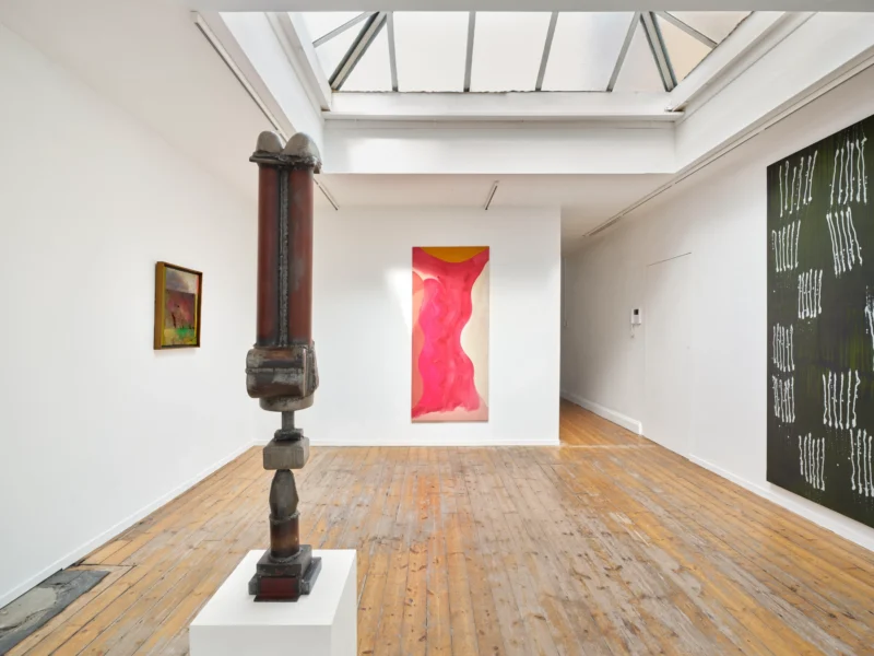 Installation shot from Notes Along the Way, @ Kearsey & Gold