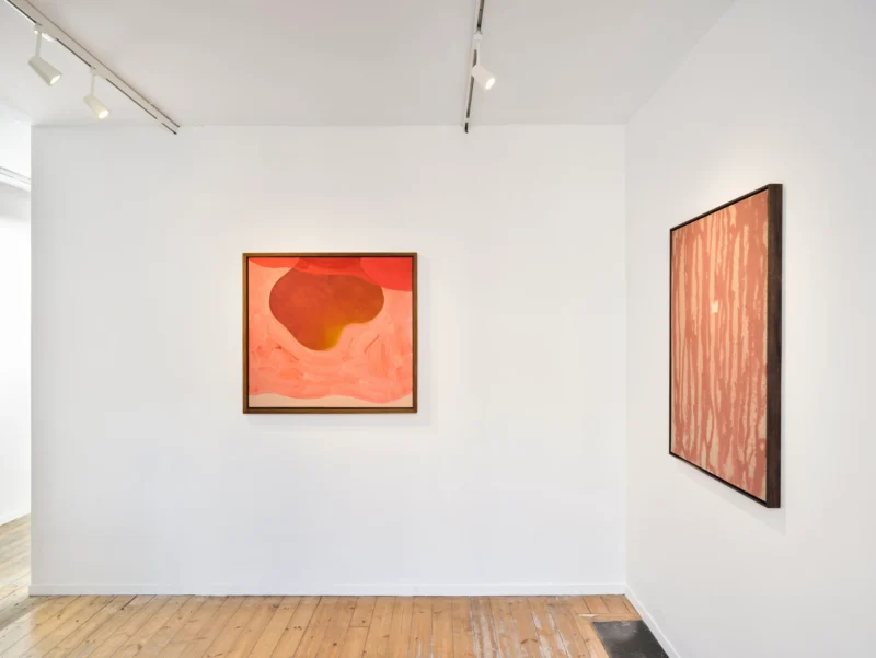 Installation shot from Notes Along the Way, @ Kearsey & Gold