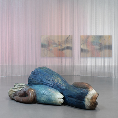 Image from Leiko Ikemura: Riding Horizon, at Lisson Gallery