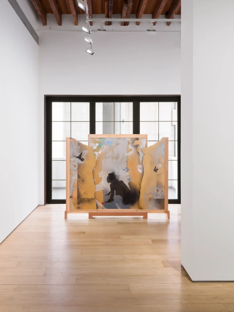 Installation shot from Oliver Lee Jackson, @ Lisson Gallery