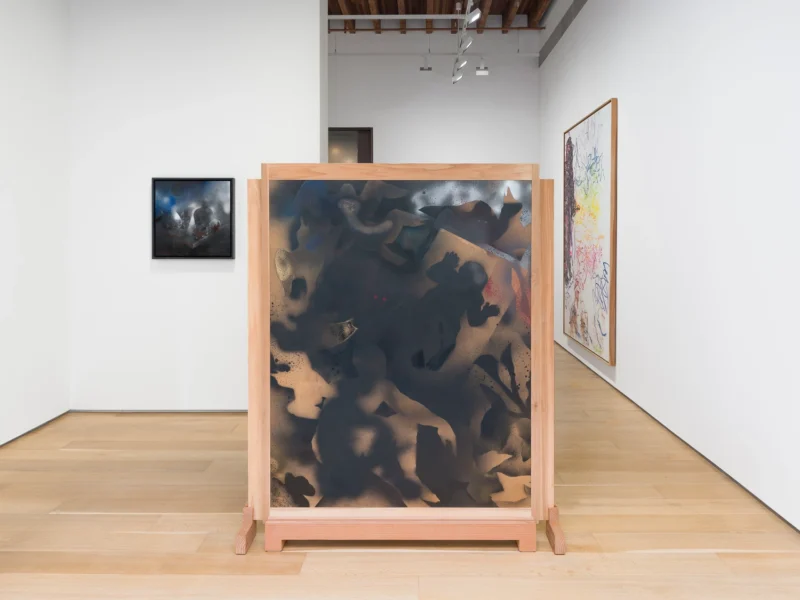 Installation shot from Oliver Lee Jackson, @ Lisson Gallery