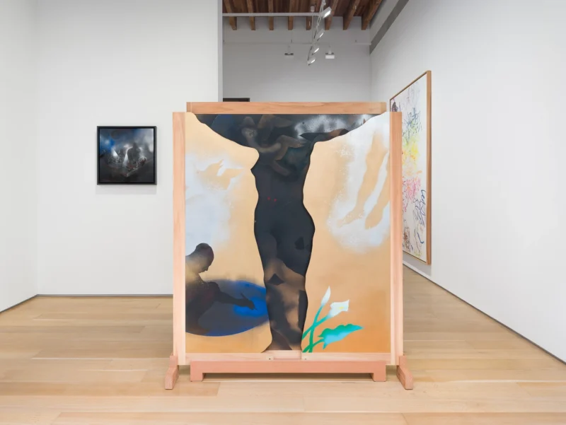 Installation shot from Oliver Lee Jackson, @ Lisson Gallery