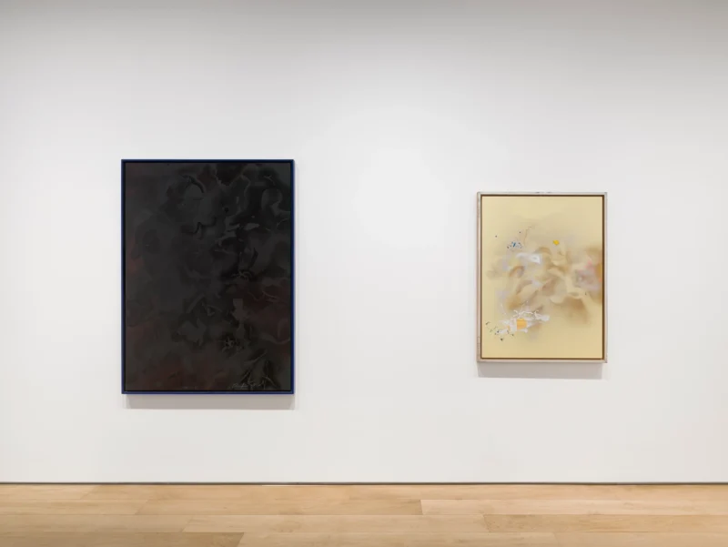 Installation shot from Oliver Lee Jackson, @ Lisson Gallery