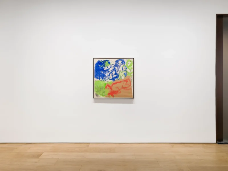 Installation shot from Oliver Lee Jackson, @ Lisson Gallery