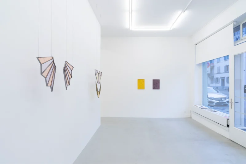 Installation shot from Valentina Pini: Décorps, @ Lullin + Ferrari