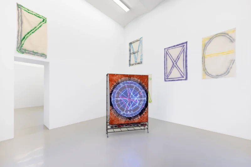 Installation shot from SPLENDID PLAYGROUND (after Gutai), @ MEYER*KAINER