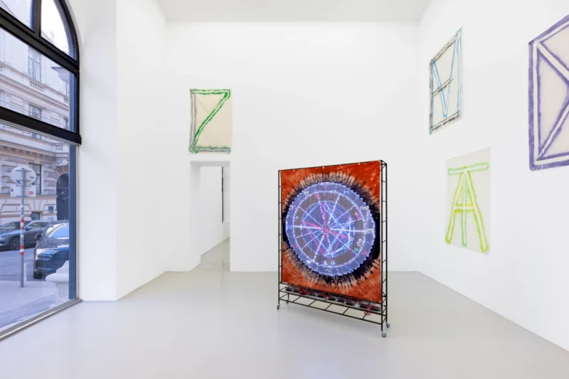 Installation shot from SPLENDID PLAYGROUND (after Gutai), @ MEYER*KAINER