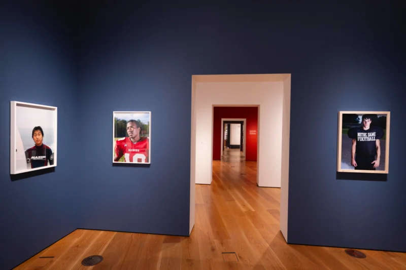 Installation shot from Catherine Opie: To Be Seen, @ National Portrait Gallery