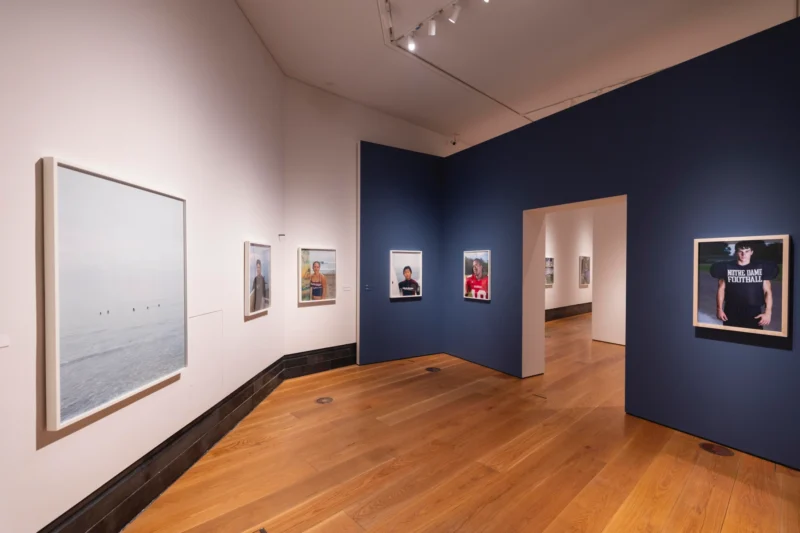 Installation shot from Catherine Opie: To Be Seen, @ National Portrait Gallery