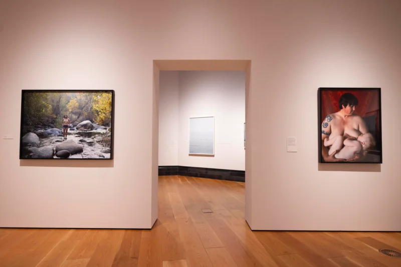 Installation shot from Catherine Opie: To Be Seen, @ National Portrait Gallery