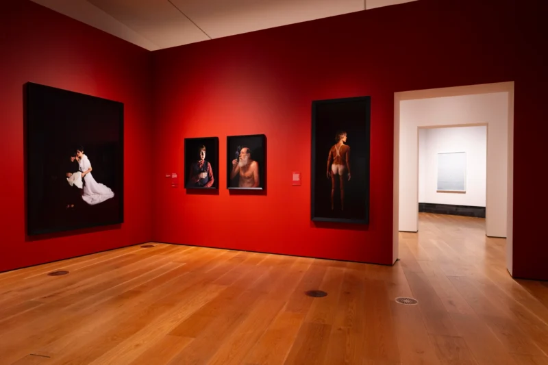Installation shot from Catherine Opie: To Be Seen, @ National Portrait Gallery