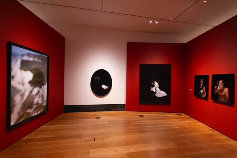 Installation shot from Catherine Opie: To Be Seen, @ National Portrait Gallery